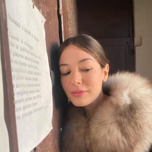 Noël Wells Instagram - ugh I went to Italy. It was so beautiful I have been in a pretty distraught since landing back in the states. There are barely any advertisements, people care about energy conservation, no one was really on their phones, everyone was chill (though on controversial note, food was just ok but to be fair I am not a food driven person.) we wandered into medieval towns I truly had no idea could possibly exist, I fucking drove a boat of a car in these medieval towns I deserve an award. I felt pretty humbled in the face of what humans have been compelled to create (mostly for god, ain't so bad to believe!). I stood at the top of a tower da Vinci drew from and what else? All the churches! I mean was I a nun in a past life?! At a certain point I realized some of the most beautiful things already exist so I could take a lot of pressure off myself and just be dumb and happy to witness life, though of course I do want to make some pretty things of my own. Also do I make a zine of this trip would you want it I have hundreds of photos! All pics of me by Gabi!