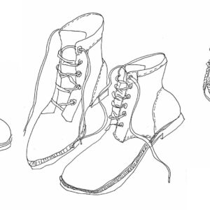 Noël Wells Instagram - today (Saturday!) Reprising shoe portraits at @fashionbrandcompany for @relaxadult and friends. Tiny ones $10 large ones $20 plus some ceramics and music stuff. Swing by from 4-8. 🌈👟🥿👠👞🥾👢👡🩰