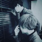 Nobuhiko Okamoto Instagram - サイコパスマンこれからもよろしくね #ずっと外みるんすね先輩 #これが俺らの仕事だからな後輩 #どんな感じですか #聞きたいか #はい #めっちゃ寒そう