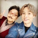 Nobuhiko Okamoto Instagram - 思い出 #かっぺーさんとの掛け合い楽しすぎた #もちだである #ヒノは革ジャンセンターパート #芝居っていいものですね