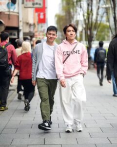 Noppharnach Chaiwimol Instagram - Even though it's end of pride month, we proud to be us every month #pride #Pridemonth🌈