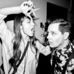 Olivia Rodrigo Instagram - all 4 secret tracks from GUTS are coming to vinyl pressed exclusively by @thirdmanpressing for a limited drop on @recordstoreday black friday!!!! Im a big @thirdmanrecords fan and I’m so stoked to have my songs on their vinyl!!! also here’s a pic of me giving jack a haircut backstage at the Brooklyn Steel lolol