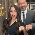 Olivia Rodrigo Instagram - thx for havin me @jimmykimmellive 🤠🤠🤠🤠