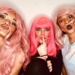 Olivia Swann Instagram - My loves 💕⁣ ⁣ @lissethchavez and @missamypembs are constant and beautiful rays of sunshine during this Vancouver downpour. I’m beyond grateful to have these two phenomenal women in my life. EsperAstrEon 4eva ✨⁣ ⁣ Thank you @dion_naiomi for loaning us these fabulous wigs 👑 ⁣ ⁣ #wigparty #saturday #vancouver #rainyday