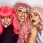 Olivia Swann Instagram - My loves 💕⁣ ⁣ @lissethchavez and @missamypembs are constant and beautiful rays of sunshine during this Vancouver downpour. I’m beyond grateful to have these two phenomenal women in my life. EsperAstrEon 4eva ✨⁣ ⁣ Thank you @dion_naiomi for loaning us these fabulous wigs 👑 ⁣ ⁣ #wigparty #saturday #vancouver #rainyday