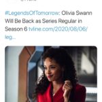 Olivia Swann Instagram - So ready to jump back in head first. I’ve missed this crazy bunch. Can’t wait 😈🔥⁣ ⁣ #legendsoftomorrow #dc #legends #season6