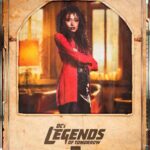 Olivia Swann Instagram - Fun fact: Astra’s main superpower is rolling her eyes at other people’s stupidity.⠀ ⠀ #legendsoftomorrow #tradingcard #hellraiser #80svibes #dc #cw #constantine #redlips
