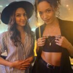 Olivia Swann Instagram - @shethority represent ✌🏽 with @talaashe ⁣ #shethority #women #ladiesoflegends #legendsoftomorrow #wrapparty #jewelry #rings #nightout #downtown #vancouver
