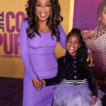 Oprah Winfrey Instagram - Purple carpet for @thecolorpurple premiere! What a joy to see the movie in a theater with the people you made it with. The Color Purple is in theaters starting Christmas Day 💜