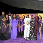 Oprah Winfrey Instagram - Purple carpet for @thecolorpurple premiere! What a joy to see the movie in a theater with the people you made it with. The Color Purple is in theaters starting Christmas Day 💜
