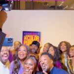 Oprah Winfrey Instagram - It was a purple reunion! This is the first time @thecolorpurple family has been together since the movie wrapped last year. As each one kept arriving, the room got louder—so much that they had to shush us so we didn’t interrupt the people in the next room watching the film. But to quote @daniebb3, “You can’t shush Black people at a family reunion!” 😂 Get ready to see a lot more from us cause we’re spreading purple love all season long 💜 The Color Purple is in theaters this Christmas Day and it’s the perfect movie for YOUR family.