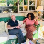 Oprah Winfrey Instagram - I started reading @arthurcbrooks’ column in @theatlantic called “How to Build A Life” during the pandemic and it quickly became something I looked forward to every week. It was all about what I’ve always cared most about: living with a life of purpose and meaning. I called him and we quickly developed a friendship. I instantly realized that if I still had The Oprah Show, I would be calling him all the time so he could contribute his knowledge to almost every topic. We had many, many conversations and we finally met last year at my tea house (pictured here) to turn those conversations and shared philosophies into our new book, Build the Life You Want: The Art and Science of Getting Happier. In the book you’ll find our advice, science-backed work plan, and the blueprint for a better life. It’s available tomorrow September 12, wherever you buy or download your books from 📖