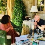 Oprah Winfrey Instagram - I started reading @arthurcbrooks’ column in @theatlantic called “How to Build A Life” during the pandemic and it quickly became something I looked forward to every week. It was all about what I’ve always cared most about: living with a life of purpose and meaning. I called him and we quickly developed a friendship. I instantly realized that if I still had The Oprah Show, I would be calling him all the time so he could contribute his knowledge to almost every topic. We had many, many conversations and we finally met last year at my tea house (pictured here) to turn those conversations and shared philosophies into our new book, Build the Life You Want: The Art and Science of Getting Happier. In the book you’ll find our advice, science-backed work plan, and the blueprint for a better life. It’s available tomorrow September 12, wherever you buy or download your books from 📖