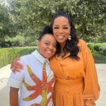 Oprah Winfrey Instagram - My career launched at 32, exactly the age #AbbottElementary’s @quintab is right now, and it’s such an honor to witness her rising because she is fully ready to receive it. Quinta has earned her spot at the head of her class—which is why I invited her to my garden to talk about her rise to fame and how she stays true to herself in the midst of it all. #OWNSpotlight Oprah x Quinta Brunson airs tonight November 26 at 9|8c on @owntv. Hope y’all watch with your families!