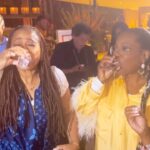 Oprah Winfrey Instagram - I had my first tequila shot 2 weeks after I turned 50 at @johntravolta's 50th birthday celebration. Those of you who partake know how it changes a party. In all these years I’ve never gotten @ava, nor @gayleking or @stedmangraham to take a sip of alcohol. So this was a monumental moment. Ava’s first on her 50th birthday party—then after much convincing second shot!