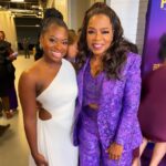 Oprah Winfrey Instagram - @thecolorpurple spotlight: @phyliciapearl We could not cast young Celie until we knew who would play the adult version of her. And when Fantasia accepted the role of Celie, Phylicia was the only other person that could play her, too. Not only can they both sing, dance, and act, but they also look like they were born from the same (talented) family! She shared that Fantasia was her blueprint growing up and now they’re in the same movie playing the same role. If that’s not manifesting, then I don’t know what is. This is Phylicia’s first big movie and she’s knockout. She loved being in it so much that she did exactly what I did when I was a newcomer shooting my version of Purple in 1985: Come to set even on the days you weren’t required. Just soaking it all in. I’m so elated to bring her into the Purple sisterhood and I cannot wait for you to meet her version of Young Celie. The Color Purple is in theaters starting on Christmas Day💜