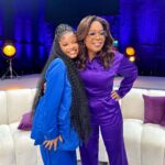 Oprah Winfrey Instagram - @thecolorpurple spotlight: @hallebailey Halle had just finished filming The Little Mermaid when she agreed to play Young Nettie in our movie, which brought us so much excitement. We knew she’d do right as Celie’s younger sister not only because she’s a fiercely protective sibling herself in real life, but also by the way she handled everything that came with playing Ariel. The good and bad were met with Halle’s grace, dignity, and strength. She then brought Young Nettie to life with a fresh, enlivened sassiness to her—even writing an original song for the soundtrack. I’m so delighted to bring her into the Purple sisterhood and I cannot wait for you to meet her version of Young Nettie. The Color Purple is in theaters starting on Christmas Day💜