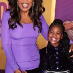 Oprah Winfrey Instagram - It finally happened, I got to meet one of the sweetest aspiring actresses of her generation: @go_rosie_grow! I knew when I saw her recreation of @thecolorpurple dinner scene on IG that she had to walk the Purple carpet with me—and she showed out! Thanks @niecynash1 for sending me her video 💜💜💜