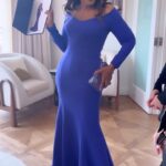 Oprah Winfrey Instagram - Off to the @criticschoice. Thanks @dolcegabbana for another knockout Purple dress 💜