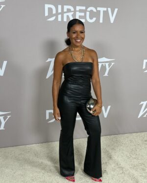 Page Turner Instagram - Ummmm let’s just talk about how amazing last night was at the @variety Women in Reality TV presented by DIRECTV  Dinner @spagobh last night! 

Being amongst such powHERhouses in this industry was amazing! 

And let’s just say how cool my favs @kandi @kylerichards18 & me & @quinkybinky’s fav @kamiecrawford are! 

Think what you want about reality TV, but these women have made strides in this industry, are powerful, beautiful, rich (LOL) and strong enough to stay in a very volatile industry as trailblazing women for well over a decade!! 👏🏽👏🏽 

And it was sooo cool seeing my sweet Notre Dame High School  @michellesobrino!! ❤️❤️

Cheers to another amazing night with my Manager/Partner/Bro @hotsey318!! …  Even though I didn’t get my hair or make-up done (they’re gonna kill me!! 🤣🤣😭)!!

Oooowee at this @zara jumpsuit & @versace shoes tho 🔥🔥 (thoughhhh my jumpsuit is a little big I can’t believe I’ve already sized down. I just got it!… Puttin in that WERK! 💪🏽)!