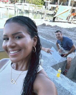 Page Turner Instagram - We’re baccccccckkkkkkkk!! Yep!! @mitchglew and I are BACK on ROCK THE BLOCK on @hgtv Bayyyyybeeeeee!! @mitchglew 

Season 5: REDEMPTION!!! Why are we back???? ONLY TO WIN!!! 
Be afraid teams … Be verrryyyy afraid!! 🤣🤣🙏🏽👊🏽💪🏽

I must say, we are with some of the coolest teams ever though ❤️ So happy to be back with our neighbors and fellow Canadians from last year @sarahbaeumler & @bryanbaeumler and our new neighbors @thelyndsaylamb & @thelesliedavis and @keithbynum_ & @emuralit! 

Whew! This competition is going to be NO JOKE — Imma love to hate beating everyone’s BLEEEEEPPPPPPP! 🤣🤣 But I love Ya’all!! 🤣🤪
✨✨✨✨✨✨✨✨✨✨✨ #TeamPage&Mitch for the WIN!!