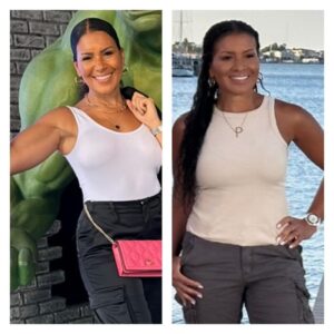 Page Turner Instagram - Life on Tha Block!! 

But let’s start with I’ve had to get two darker shades of @esteelauder Long Wear (which is ahhhhmazing in all of this heat!!) since we’ve been filming in St. Pete’s Beach, FL 🤣🤣

The pic on the left is the end of Sept before I got here and on the right is yesterday 🤣🤣 And yes that’s with every layer of sunscreen I can put on 🤣  I hope I keep all this bronze  through the New Year when I usually look like a 👻🤪🤣

And ✨CONGRATULATIONS✨ to @keithbynum_ & @emuralit for the closing out their 3rd season of #BargainBlock - It’s not easy having your show air WHILE filming another show as intense as Rock the Block so is ¡Salud! my friends!! 

If there were ever a large group of teams competing for a coveted street sign that I had to wear the same outfit with for 7 weeks straight - it would be these amazing humans that keep me in tears 🤣🤣 

And these “OTF” shots we have to do (On the Fly -the interviews behind the scenes) sometimes @mitchglew and I are so delirious standing in the 95 degree heat we don’t even know what we’re talking about 🤣🤣🤪) ….

And of course Mitch & I have the baddest team this side of paradise - And @paddyrat69 is a giant of a gem, even with his ombré hair and mustache 🤣🤣 Thanks for all you do Paddy Cakes!! ✨✨✨ 

Blessings to a new week of Rocking the Block!!