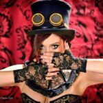 Paige Nicole Mayo Instagram - #FlashbackFriday to this whimsical #Steampunk photoshoot with @dnaphotohouse in #Toronto. 🎩 📸 One of my favorite cities. I did some of my favorite shoots ever there that were a creative collaboration between me, the photographer and makeup artists. This one in particular was SO much fun. Really need an excuse to go back! 🇨🇦 Have a fabulous weekend everyone!