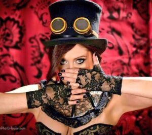 Paige Nicole Mayo Instagram - #FlashbackFriday to this whimsical #Steampunk photoshoot with @dnaphotohouse in #Toronto. 🎩 📸 One of my favorite cities. I did some of my favorite shoots ever there that were a creative collaboration between me, the photographer and makeup artists. This one in particular was SO much fun. Really need an excuse to go back! 🇨🇦 Have a fabulous weekend everyone!
