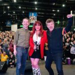 Paige Nicole Mayo Instagram - Meeting/fangirling over these two legends was the highlight of my weekend. Proving that the most talented actors are always the kindest. 🥰 Thank you #ElijahWood and @andyserkis (my favorite #VanGogh! 🎨👂🏼) . . @comicconscotland @monopolyevents