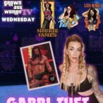 Paige Nicole Mayo Instagram - 🗓️WEDNESDAY 5pm ET on #GAWTV @themickiejames @reallisamarie & @officialsocalval welcome our dear friend @gabbituft to the show to talk her journey from a @wwe career as Tyler Reks to becoming Gabbi Tuft, missing pro wrestling & the support she's gotten from her friends in the industry! #wwe #aew #nxt #wweraw #wwesmackdown #wwenxt #ecw #tylerreks