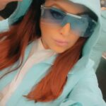 Paige Nicole Mayo Instagram - Living my #Jamiroquai fantasy right now in my @chaouiche trench! 🧥 ☔️ 🎵 #ElevatorTwirl @makingthecuttv . . Designer: @rchaouiche