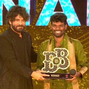 Pallavi Prashanth Instagram - 🌟 Bigg Boss Telugu 7 has found its winner! Congratulations to the multi-talented #PallaviPrashanth for an outstanding journey in the Bigg Boss House!
#BiggBossTelugu7winner #StarMaa #Nagarjuna #PallaviPrashanth