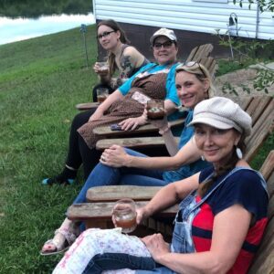 Pam Tillis Instagram - Yesterday was the 3rd anniversary of Mom’s passing.  A trip to the cemetery was discussed, but we ended up canning some jelly and chutney in her honor. What a special late summer gathering in the country with my sweet sisters and niece.  I have to have this kind of family time to keep me grounded in the swirl of craziness that’s my life.  Whomever with and wherever you find them, I wish these moments for you. ❤️ #southerngals #downhome