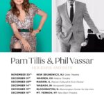 Pam Tillis Instagram – Jingle bleeps 🔔 🎄🎅🏼 If you’re in the mood for an unpredictable Christmas, come out and see us! #christmas #holidaysandhitstour #pamtillis #philvassar Nashville, Tennessee