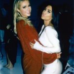 Paris Hilton Instagram - Sliving, Sledding & Serving Looks in Winter Wonderland.🛷👯‍♀️❄️✨🤍 Love you @KimKardashian, always so much fun with you🥰