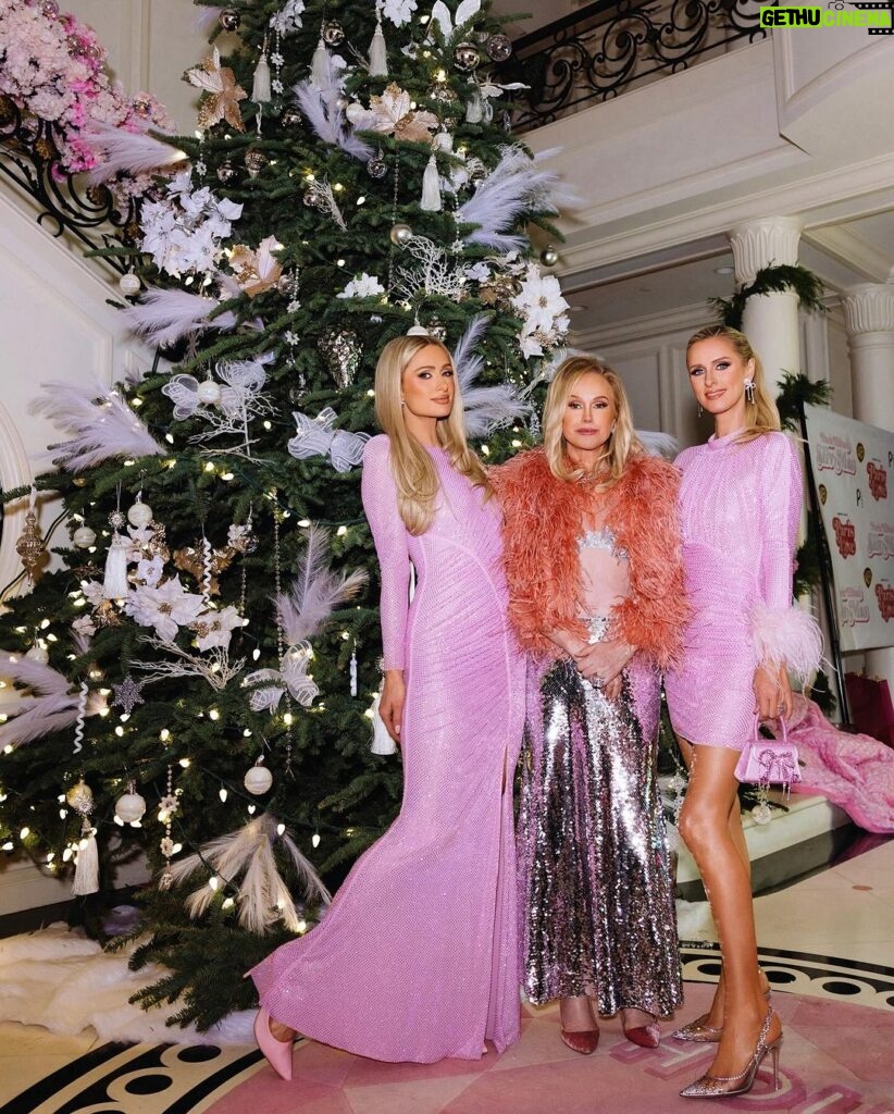 Paris Hilton Instagram - It’s finally here! 🥰 Had the most incredible time last night at my #Slivmas party to celebrate the release of Paris in Love Season 2 💘Now streaming on Peacock! What’s your favorite episode?☺️ Beverly Hills, California