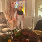 Paris Hilton Instagram - So much to be grateful for this Thanksgiving🥰🩵👶🏼👶🏼💗 #SlivingMom ✨ Beverly Hills, California
