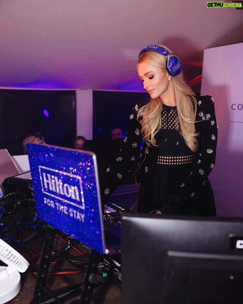 Paris Hilton Instagram - #Throwback to the best time #Sliving with my #HiltonFamily 💞 Had so much fun DJing for everyone! 🎧 Love their new @CanopyCannes property! 🏨✨ #HiltonForTheStay #ParisForTheSlay Canopy by Hilton Cannes