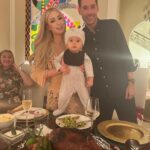 Paris Hilton Instagram - So much to be grateful for this Thanksgiving🥰🩵👶🏼👶🏼💗 #SlivingMom ✨ Beverly Hills, California