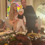 Paris Hilton Instagram - So much to be grateful for this Thanksgiving🥰🩵👶🏼👶🏼💗 #SlivingMom ✨ Beverly Hills, California