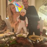 Paris Hilton Instagram - So much to be grateful for this Thanksgiving🥰🩵👶🏼👶🏼💗 #SlivingMom ✨ Beverly Hills, California