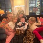 Paris Hilton Instagram - #HappyThanksgiving! 🦃 I am so grateful for this beautiful life🥹 This year has brought so many amazing blessings, the most incredible being becoming a mom.🥰 I am truly so thankful to be surrounded by such an incredible family, supportive friends and a loving husband.😍 To many more years of love and thanks! 🍁Tag someone you're thankful for in the comments #SlivingMom