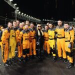 Paris Hilton Instagram - So incredible getting to be a part of the first-ever Formula One in Las Vegas!😍 Such an incredible time watching history!! 💙✨🏎️ @F1 #LVGP 🔥 Las Vegas, Nevada