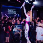 Paris Hilton Instagram - Had a blast DJing for the @Hilton X @McLaren Stay on the Grid Experience at the @F1 #LVGP! 💙🏎️👱🏼‍♀️🔥#HiltonForTheStay #ParisForTheSlay Las Vegas, Nevada
