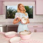 Paris Hilton Instagram - Baking up something extra sweet with you guys in mind @walmart 🍰🥰💕 Add some pink to your kitchen this holiday season at the link in my bio to get all your baking and cooking essentials 💁🏼‍♀️✨ #BeAnIcon