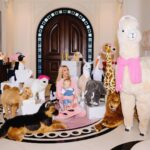 Paris Hilton Instagram - Celebrating with my Birthday Boy ✨🦙🦒👱🏼‍♀️👶🏼🐘🐧🩵✨ Beverly Hills, California
