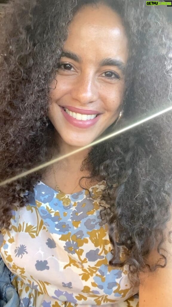 Parisa Fitz-Henley Instagram - Immigrant women, girls, and all survivors of violence deserve to live in safety and with dignity. On #GivingTuesday, I’m proud to support @tahirihjustice, a national nonprofit (US) that serves immigrants fleeing gender-based violence. The Tahirih Justice Center is named after Tahirih, a revolutionary 19th-century Persian woman of the Baháʼí Faith who was executed in Persia (now known as Iran) for unveiling and speaking out about her religious/spiritual beliefs. This took place more than two centuries ago, and yet, courageous women like Tahirih are still fighting for the most basic human rights here in the United States and all around the world. By amplifying the experiences of survivors in communities, courts, and Congress, Tahirih’s mission is to create a world in which all people share equal rights and live in safety and with dignity. I hope you’ll consider supporting @tahirihjustice this #GivingTuesday with a donation of any amount. Together, we can create a world that uplifts women, girls, immigrants, and all survivors of violence. Video Description: Me, brown skin with darker brown eyes and curly brown hair, shot from the chest up. I’m wearing a floral top that’s white, pale pink, light and darker blue. I have on gold hoop earrings and a gold chain. A beam of sunlight crosses the frame diagonally.