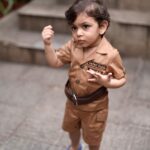 Parvathy R Krishna Instagram – Here is the beginning of Achuttan’s Birthday post..Can’t thank enough @mini_kup , Nishi for the amazing outfit ..You made Achukuttan’s day ..❤️❤️❤️