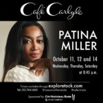 Patina Miller Instagram - Excited for this! I had a dream noone showed up 🥴😩so I’m putting this here in hopes that some peeps will come thru. It's gonna be an evening of Jazz, but a sprinkle of other stuff..would love to see you there! @samps42 lets gooooooo! Link in bio to purchase tix!