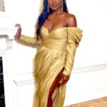 Patina Miller Instagram - You would never know I ran 26.2 miles on Sunday...😂😂 It's my bday week, and I wanted playful but DRAMA(to hide the pain 😩🏃🏾‍♀️)for last night with @glamourmag #womenoftheyearawards ❤️ So the team delivered! @elizayerry @rebeccarestrepo @geobrianhmu @zimmermann @thisisstateproperty @giuseppezanotti @modernstitchtailoring 🙌🏾(miracle goddess queen 🥰)